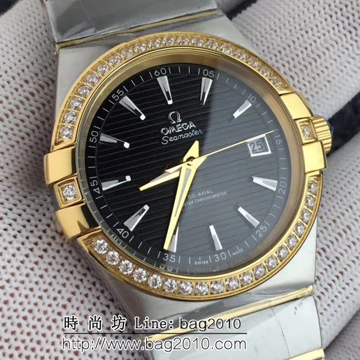 歐米茄OMEGA 雙鷹星座 西鐵城機芯精品男士腕表 WSS0126